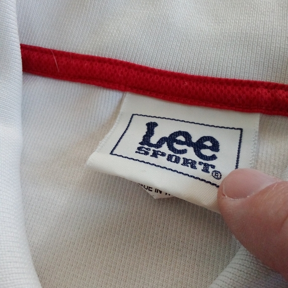 Vintage Y2K Lee Sport St Louis Cardinals Baseball Mens Large Collar Polo Shirt - Picture 5 of 8